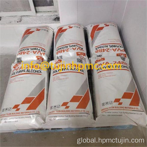 Chemical White Powder PVA2488 Granule Powder PVA for Paint Pigment and Mortars Building Materials Manufactory